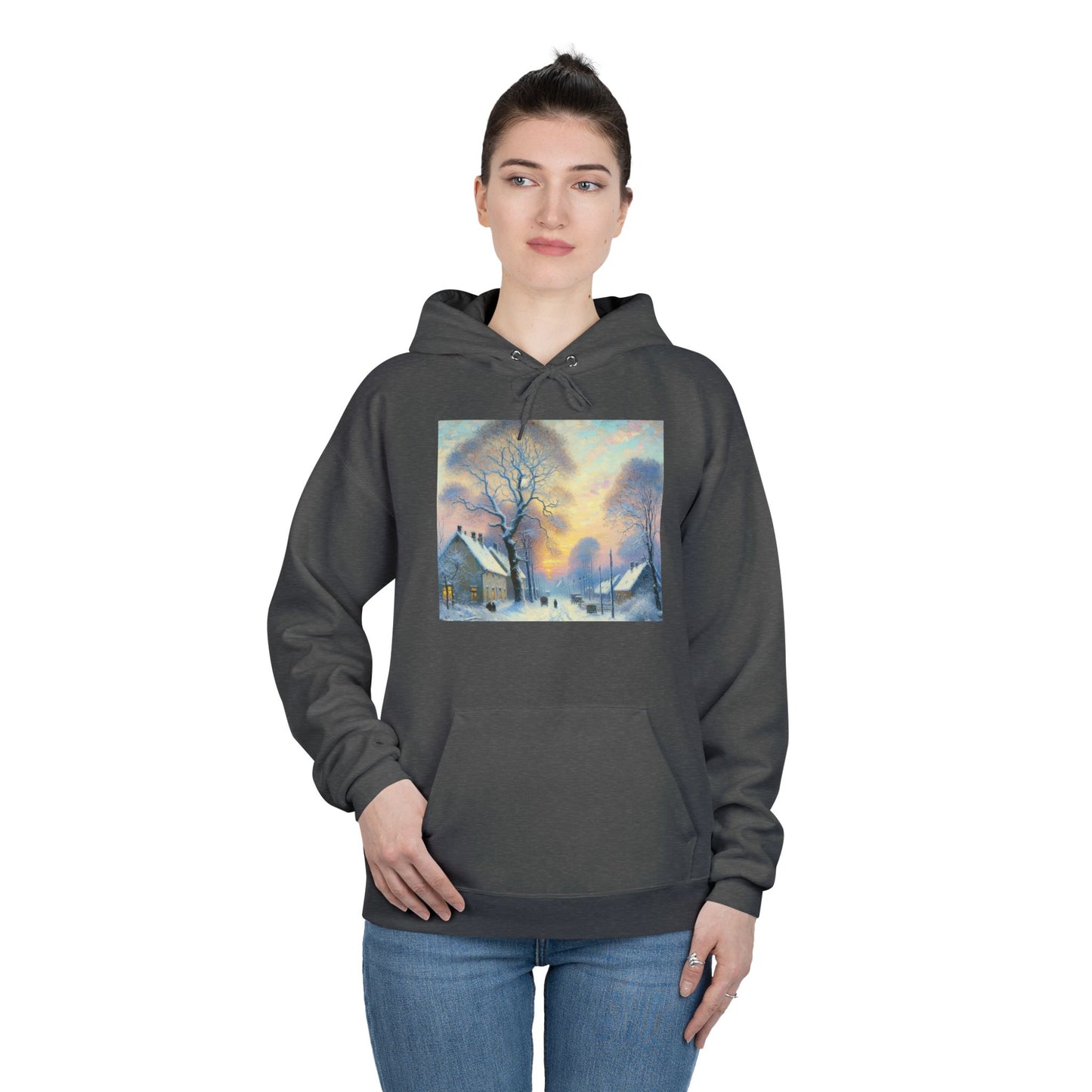 Unisex EcoSmart® Pullover Hoodie Sweatshirt