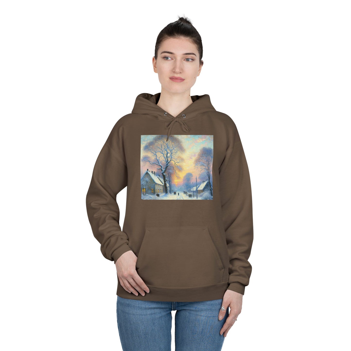 Unisex EcoSmart® Pullover Hoodie Sweatshirt