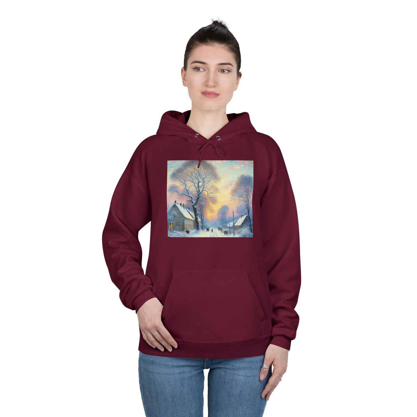 Unisex EcoSmart® Pullover Hoodie Sweatshirt